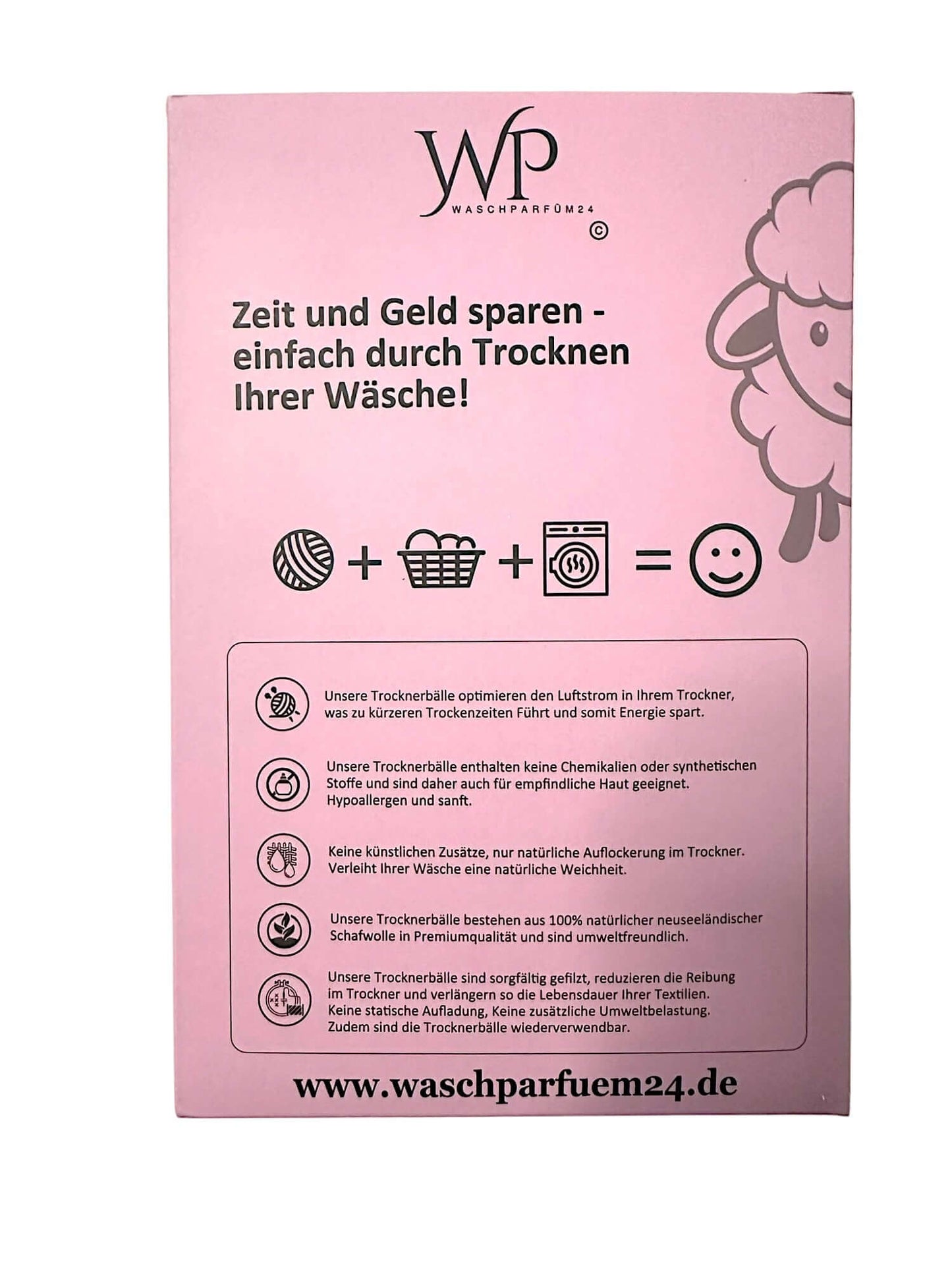 6x XXL Premium Trocknerbälle – Für Luxus - Duft und Weichheit - Waschparfüm24