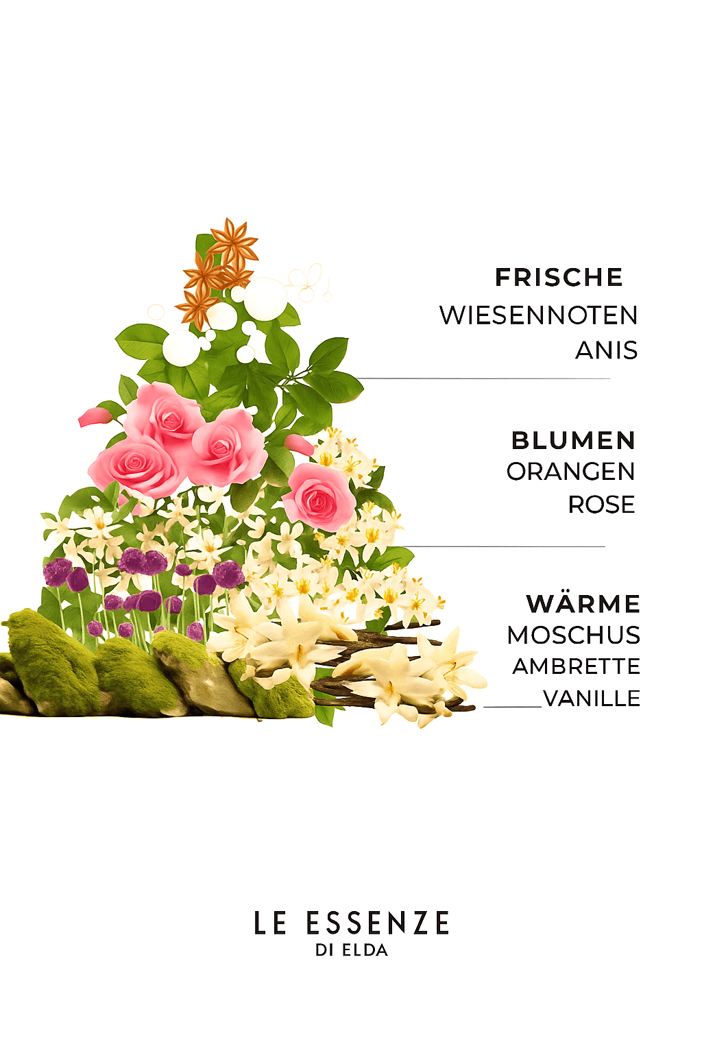 Diffuser Sticks Duftstäbchen Dolce 250ml - Waschparfüm24 - Le Essenze di Elda