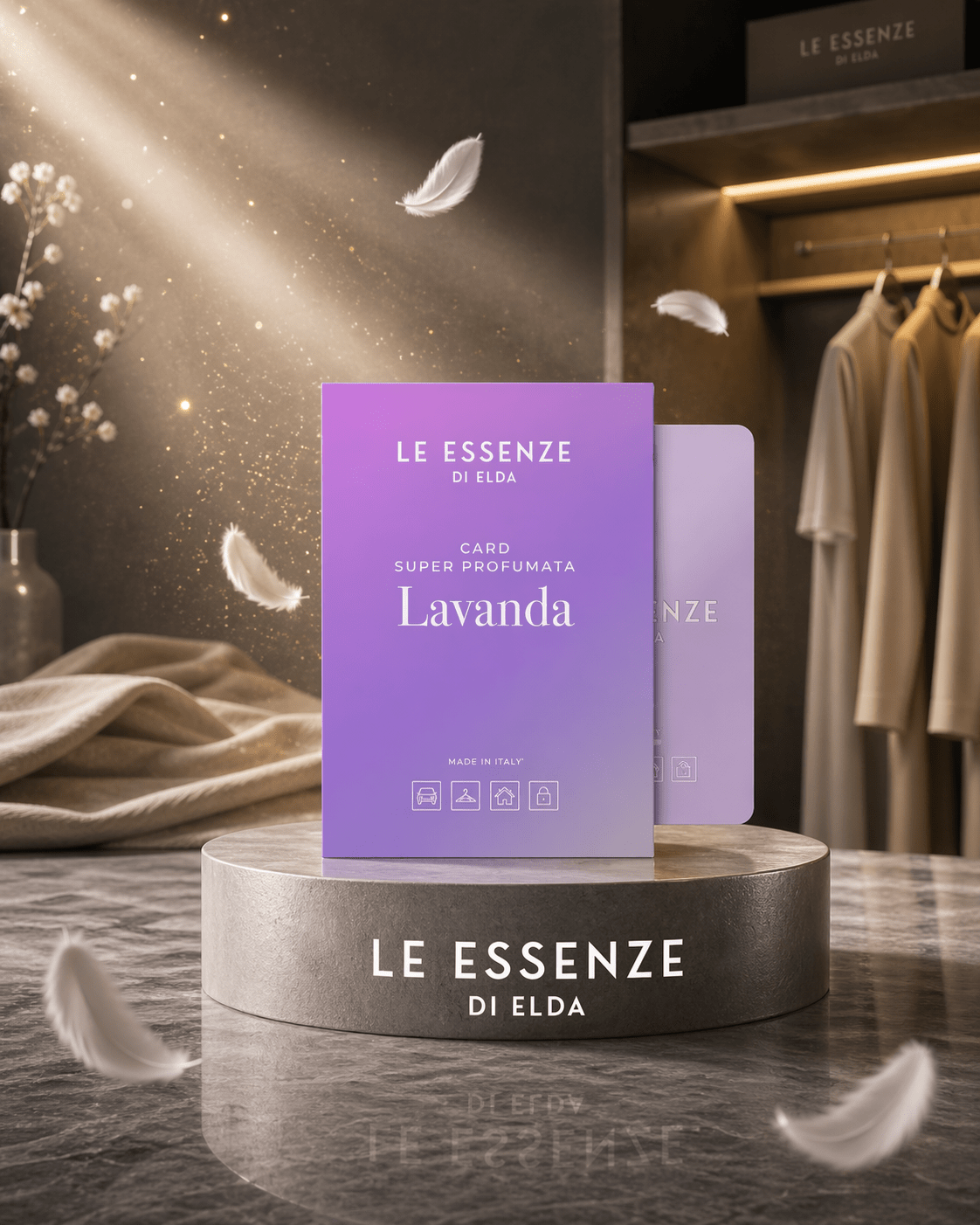 Duftkarte Lavanda – Beruhigender Lavendelduft für jeden Raum - Waschparfüm24