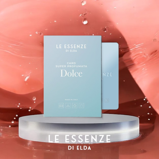 Duftkarte „Dolce“ von Le Essenze di Elda – Süßer, verführerischer Duft als Duftkarte. Exklusiv bei Waschparfüm24