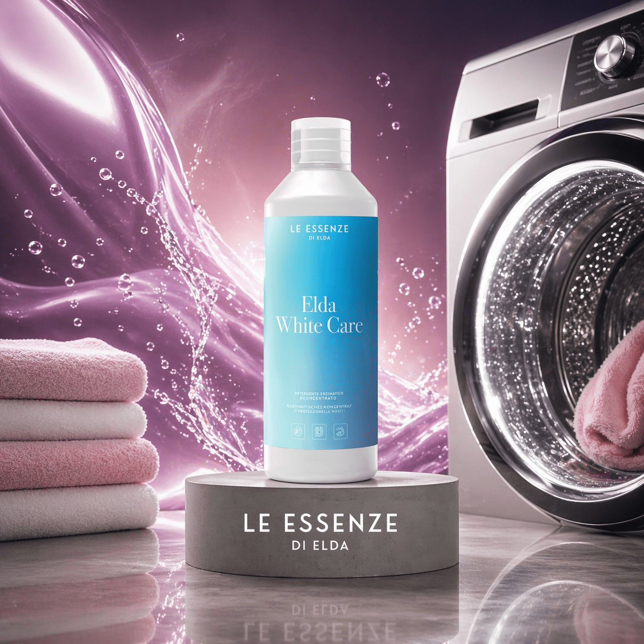 Enzymatisches Waschmittel Neutral – Elda White Care - Waschparfüm24