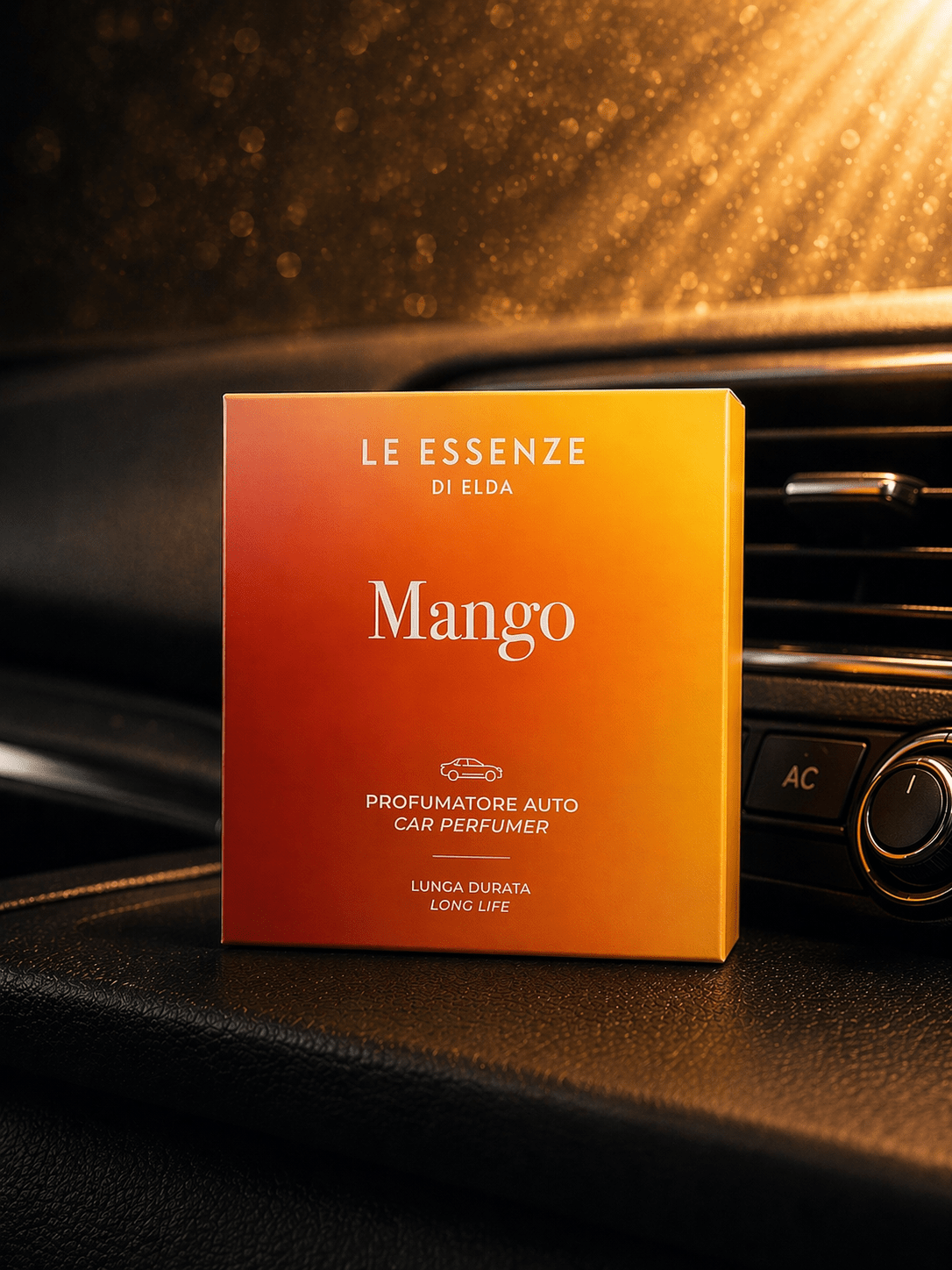 Fahrzeugduft Mango – Exotisch, fruchtig & sommerlich - Waschparfüm24 - Le Essenze di Elda Fahrzeugduft