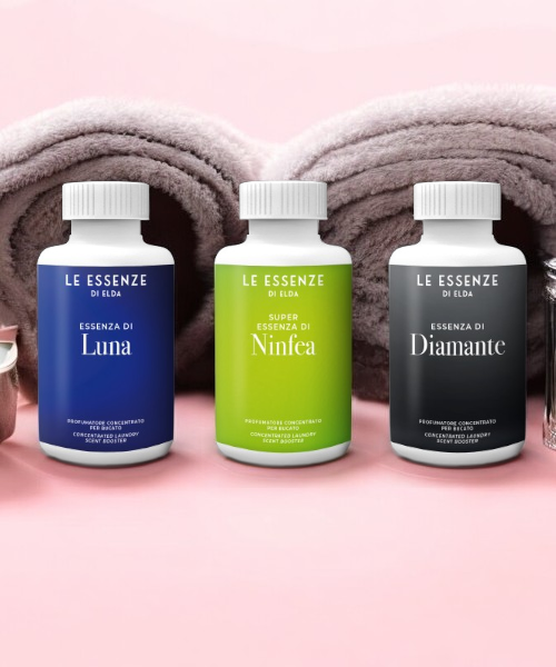 100ml Waschparfüm aus Italien – luxuriös duftende Alternative zu EcoEgg oder Lenor. Ideal für 20 Maschinenladungen mit Stil