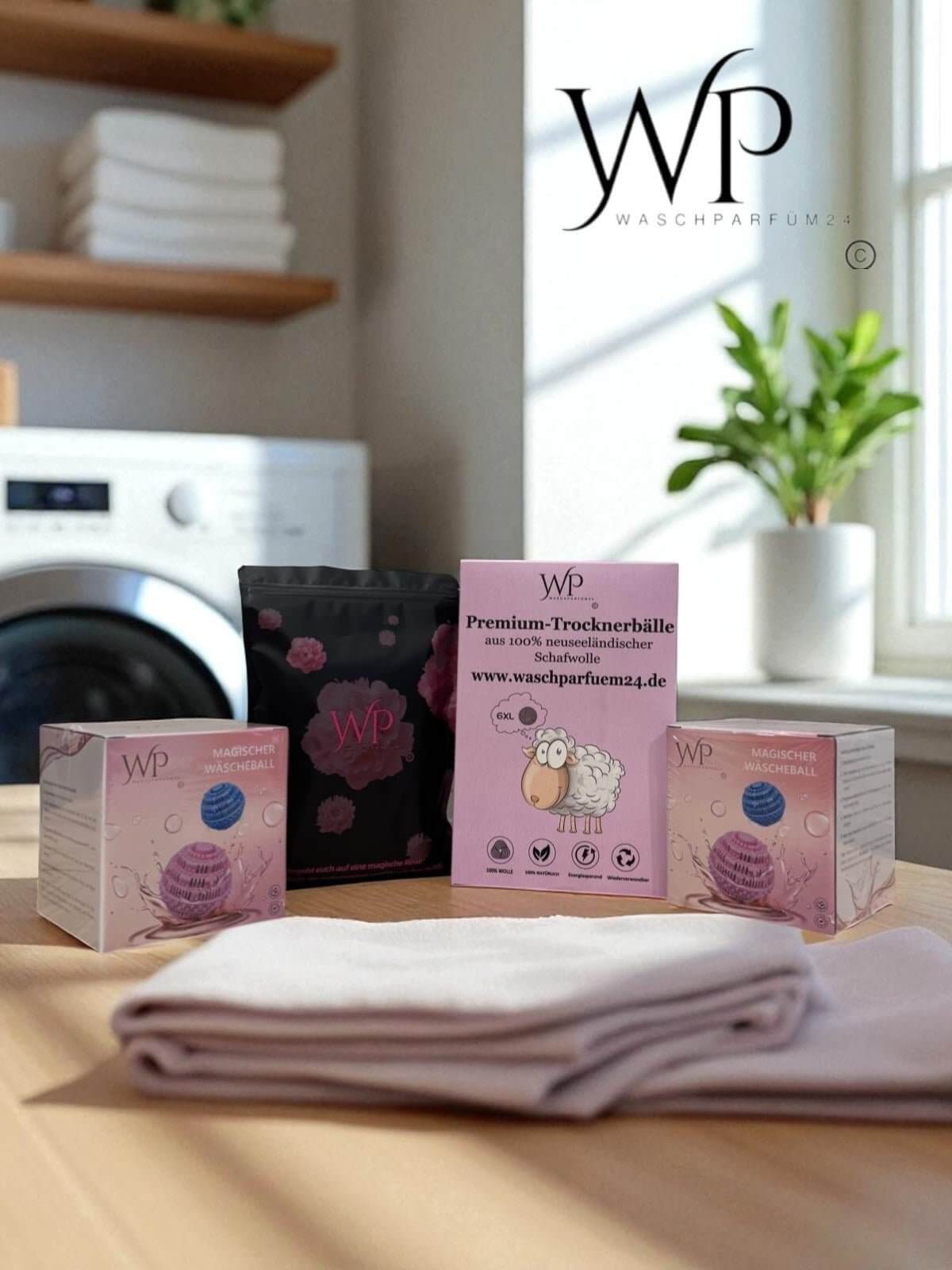 Starterset: Waschmittel ersetzen & Lieblingsduft entdecken - Waschparfüm24