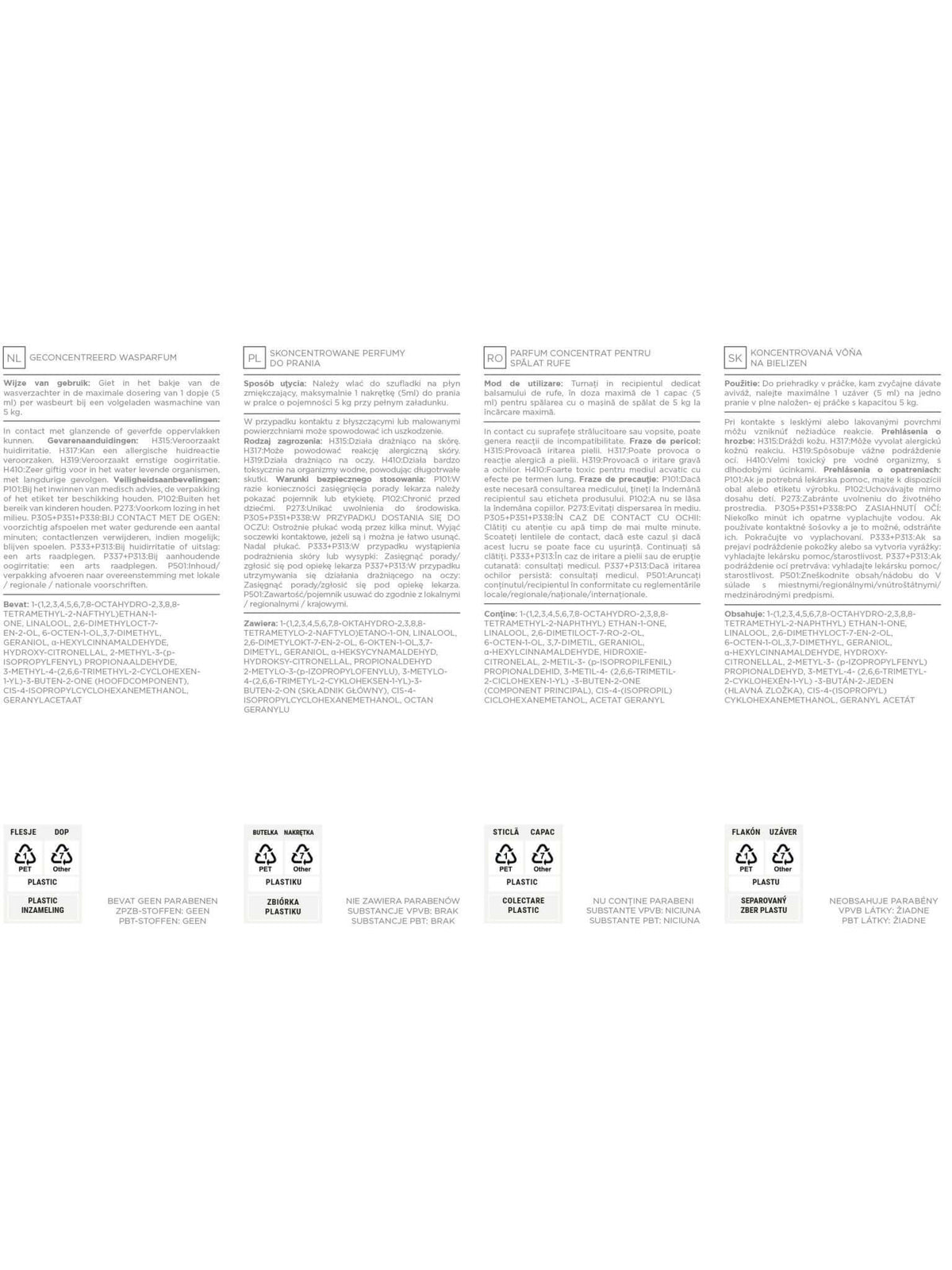 Wäscheparfüm Ninfea - Waschparfüm24