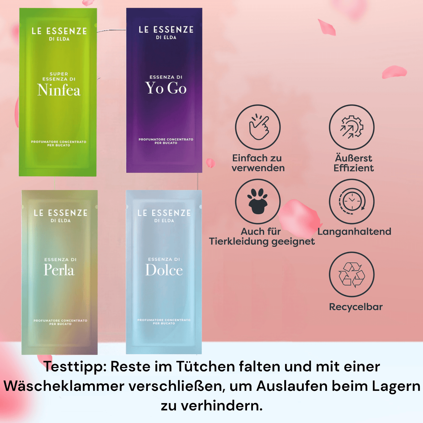 Wäscheparfüm Probeset‘s - Waschparfüm24
