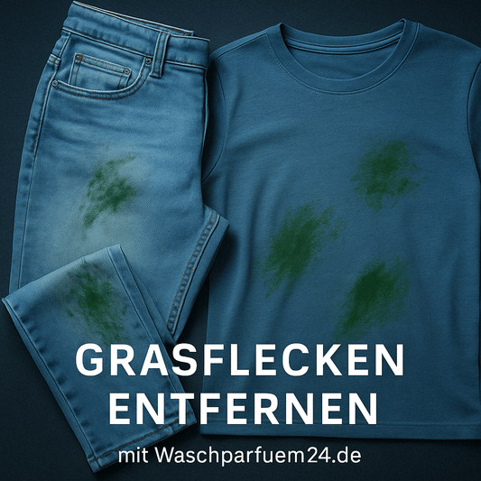 Grasflecken entfernen – Tipps & Hausmittel für strahlend saubere Kleidung - Waschparfüm24