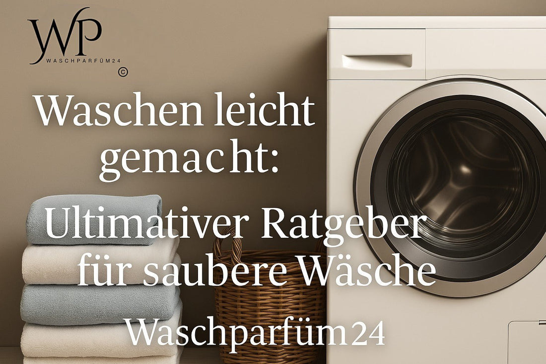 Wäsche waschen – Der ultimative Ratgeber für jede Kleidung & jedes Problem - Waschparfüm24