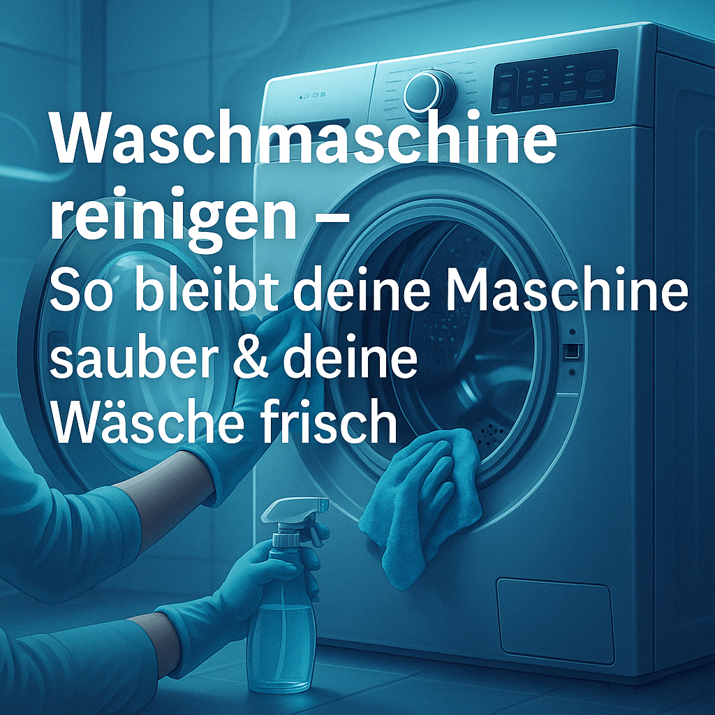 Waschmaschine reinigen – So bleibt deine Maschine sauber & deine Wäsche frisch - Waschparfüm24