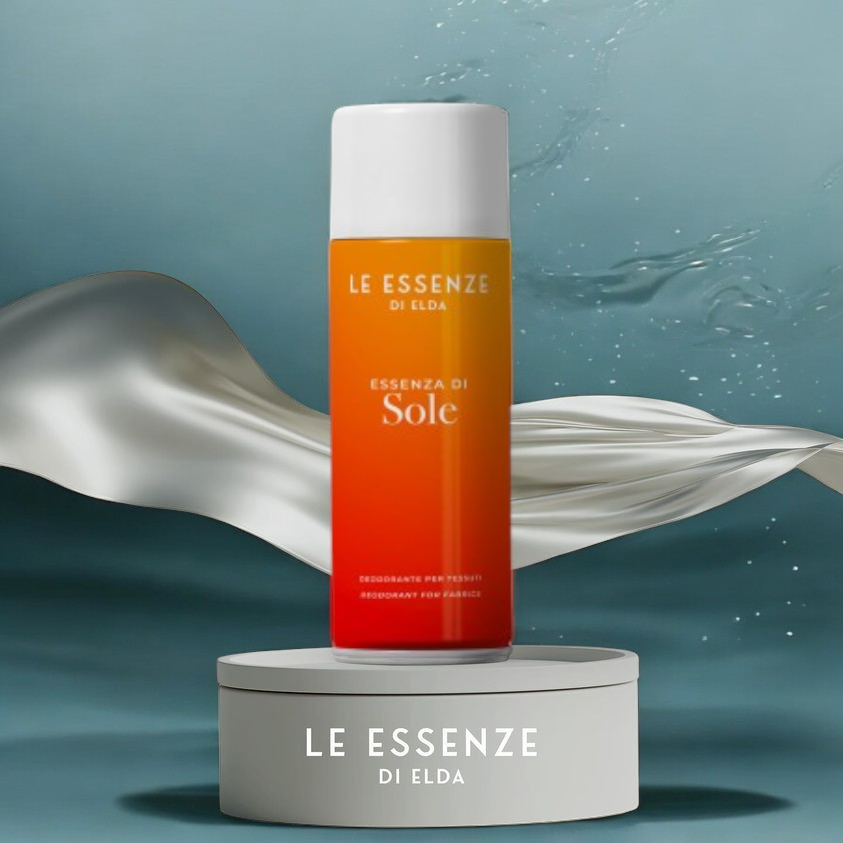Textildeo „Sole“ von Le Essenze di Elda bei Waschparfüm24 – Strahlend frischer Textilerfrischer mit einem sonnigen Zitrusduft für langanhaltende Frische