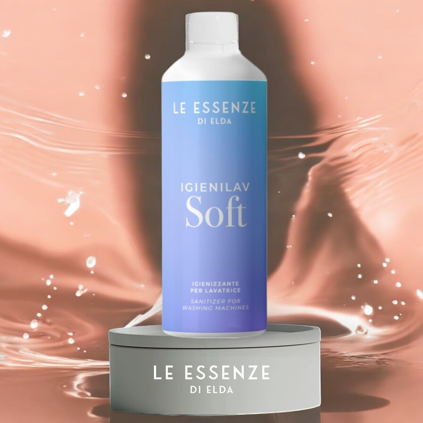 „Soft“ Maschinenreiniger von Le Essenze di Elda, erhältlich bei Waschparfüm24 – Sanfter Maschinenreiniger für eine hygienisch saubere Waschmaschine