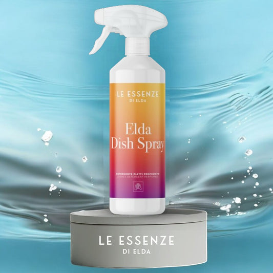 Spül- & Abwaschspray Elda Dish – Duft trifft Fettlöser. Ideal für Handspüler & Vorräumer. Besser als viele herkömmliche Amazon-Küchenreiniger. Perfekt kombinierbar mit Kifra, Giovanni oder bucato profumato Wäscheduft. Nur bei waschparfuem24.de.