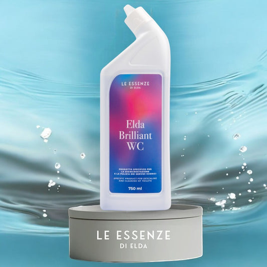 Elda Brilliant WC von Le Essenze di Elda – Duft-WC-Reiniger mit Glitzereffekt, kraftvoll gegen Urinstein & Ablagerungen. Beliebt bei Fans von Giovanni, Puella und Amazon-Haushaltsprodukten. Für glänzende Frische im Bad – exklusiv bei waschparfuem24.de.