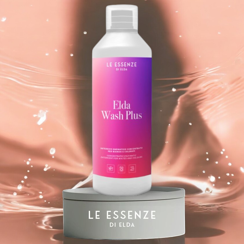Le Essenze di Elda Wash Plus, Enzymatisches neutrales flüßiges Waschmittel auf Waschparfuem24.de Perfekt für Duftentfaltung der Wäschedüfte