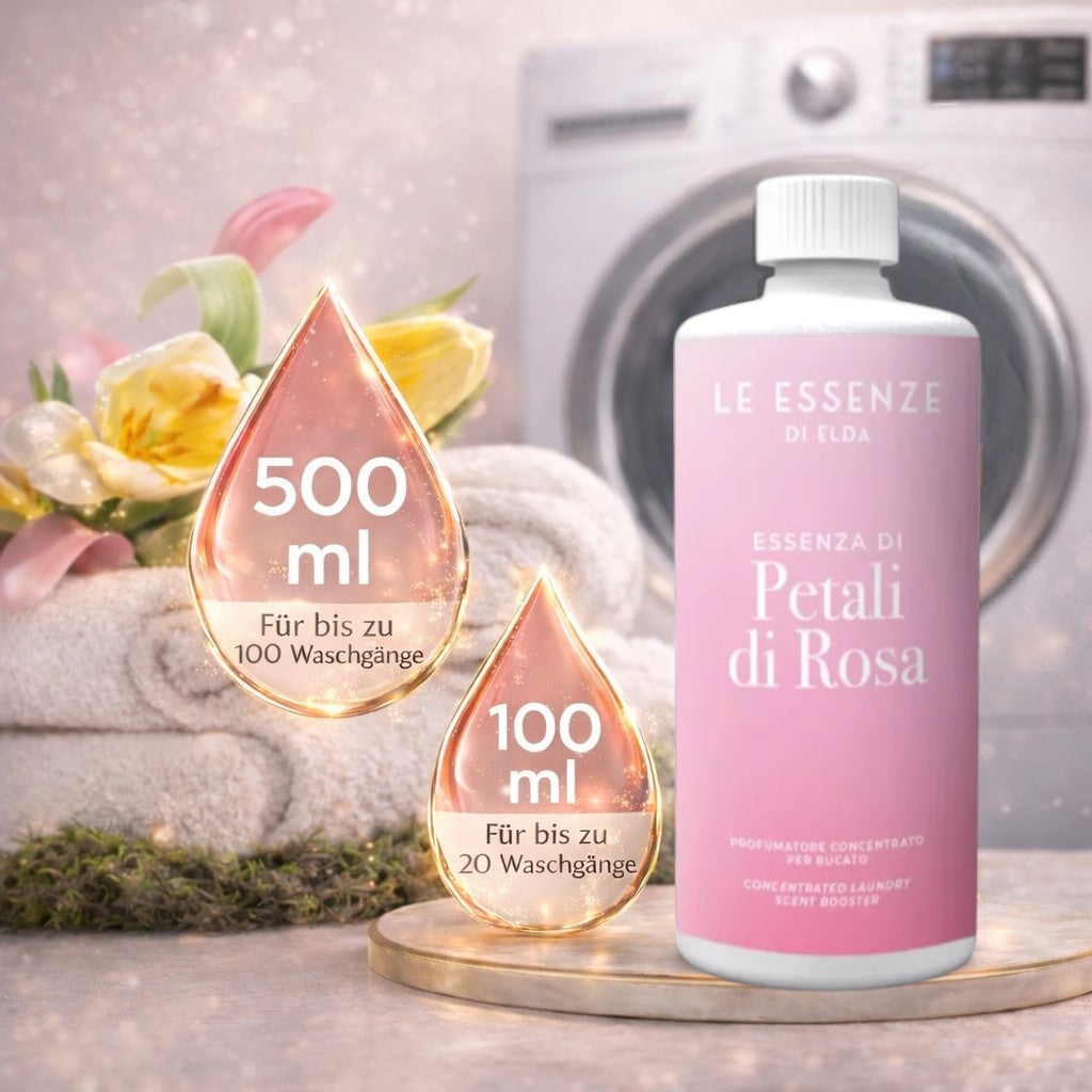 Waschparfüm Petali di Rosa – zarter Rosenduft aus frischen Rosenblättern