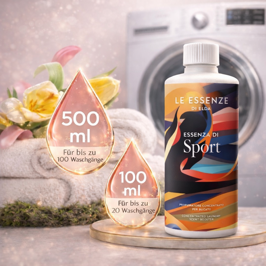 Waschparfüm Sport – sportlich-frischer Duft mit Zitrone, Orange und Bergamotte