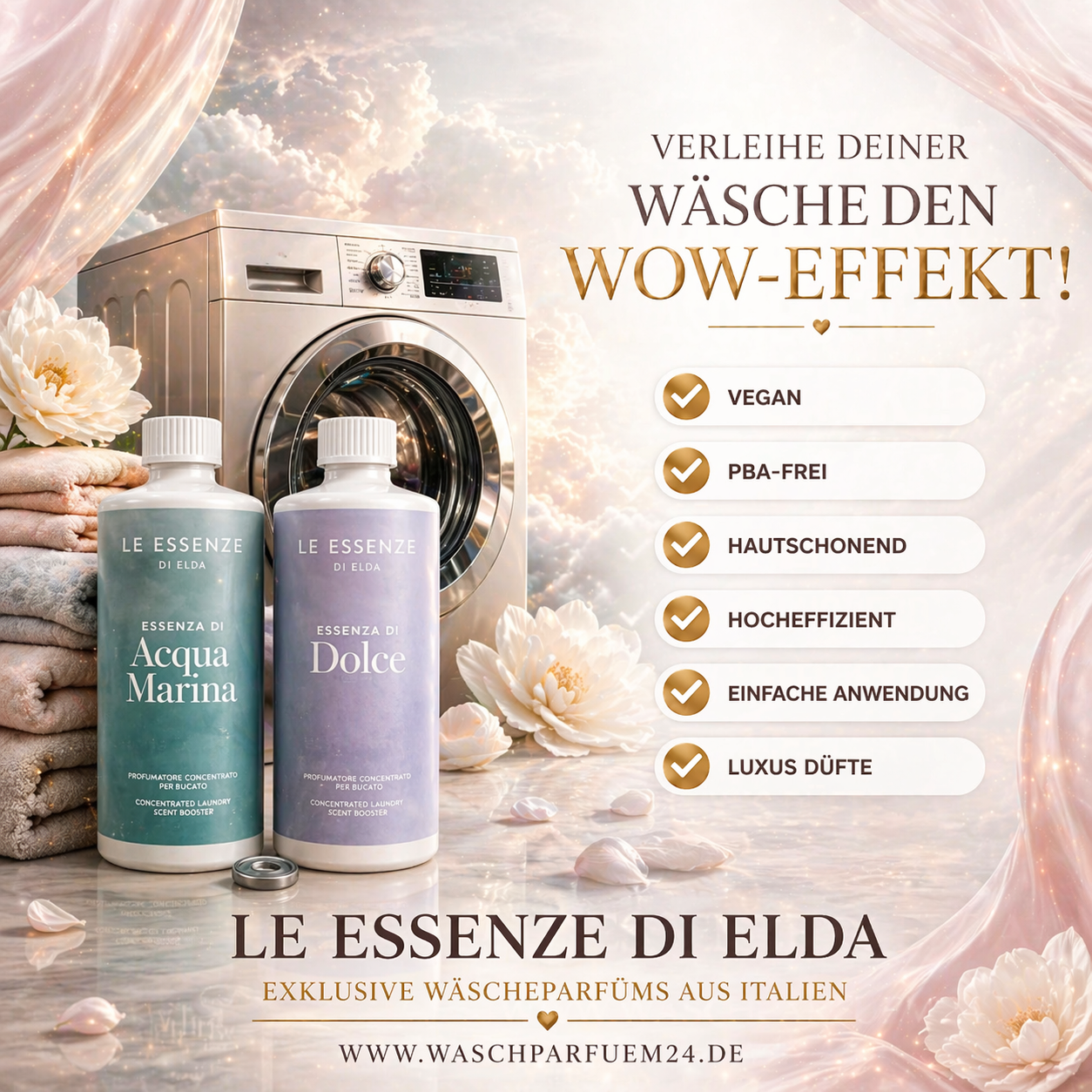 Waschparfüm24.de Exklusive Waschdüfte vom Le Essenze di Elda