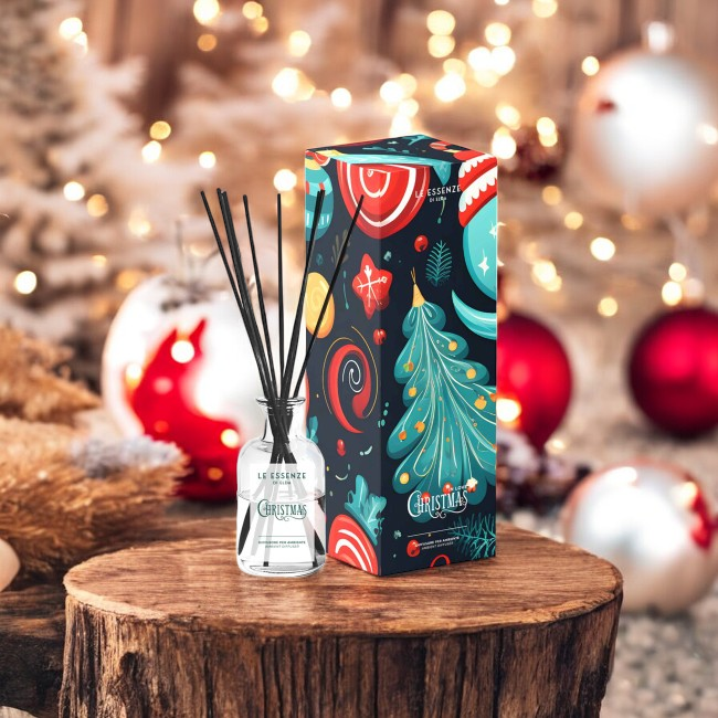 Christmas Diffuser Sticks von Le Essenze di Elda bei Waschparfüm24, festlicher Duft, ideal für weihnachtliche Raumdekoration.