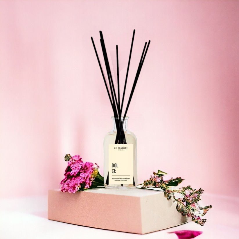 Diffuser Sticks Duftstäbchen Dolce 250ml - Waschparfüm24 - Le Essenze di Elda