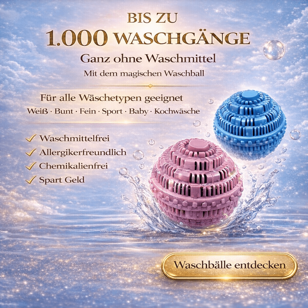 Magischer Wäscheball – Nachhaltig Waschen ohne Waschmittel - Waschparfüm24
