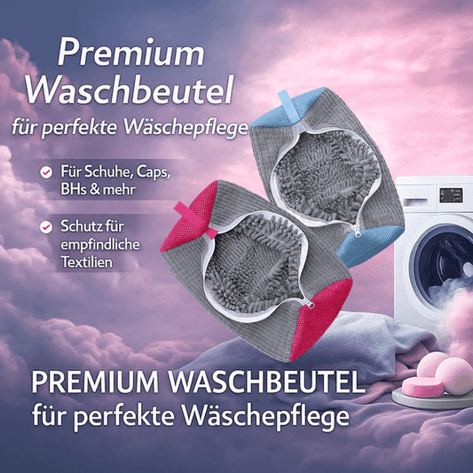Premium Waschbeutel – Schutz & Reinigung für Schuhe, Caps & Textilien (39×19 cm) - Waschparfüm24