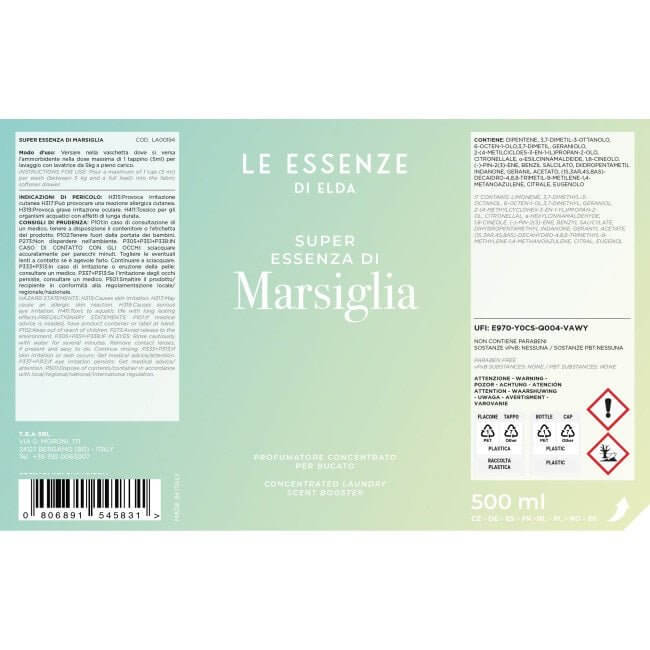 Wäscheparfüm Marsiglia – Marseille Seifenklassiker für pure Frische - Waschparfüm24