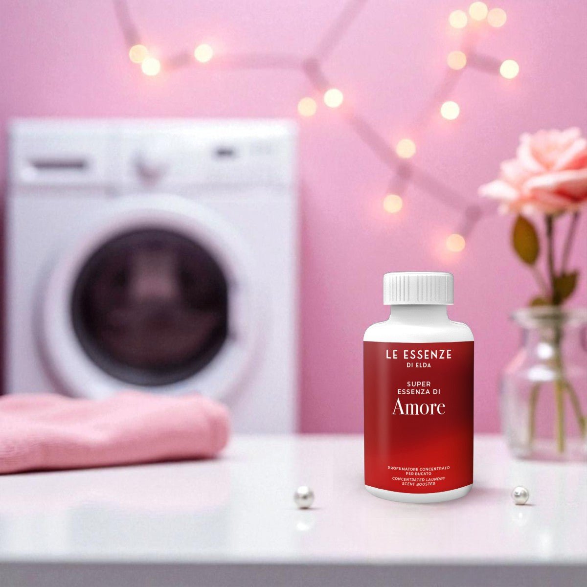 Wäscheparfüm Amore 500 ml – Süßer Amberduft voller Liebe - Waschparfüm24