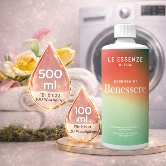 Wäscheparfüm Benessere – Sommerlicher Duft mit Zitrus & Amber - Waschparfüm24