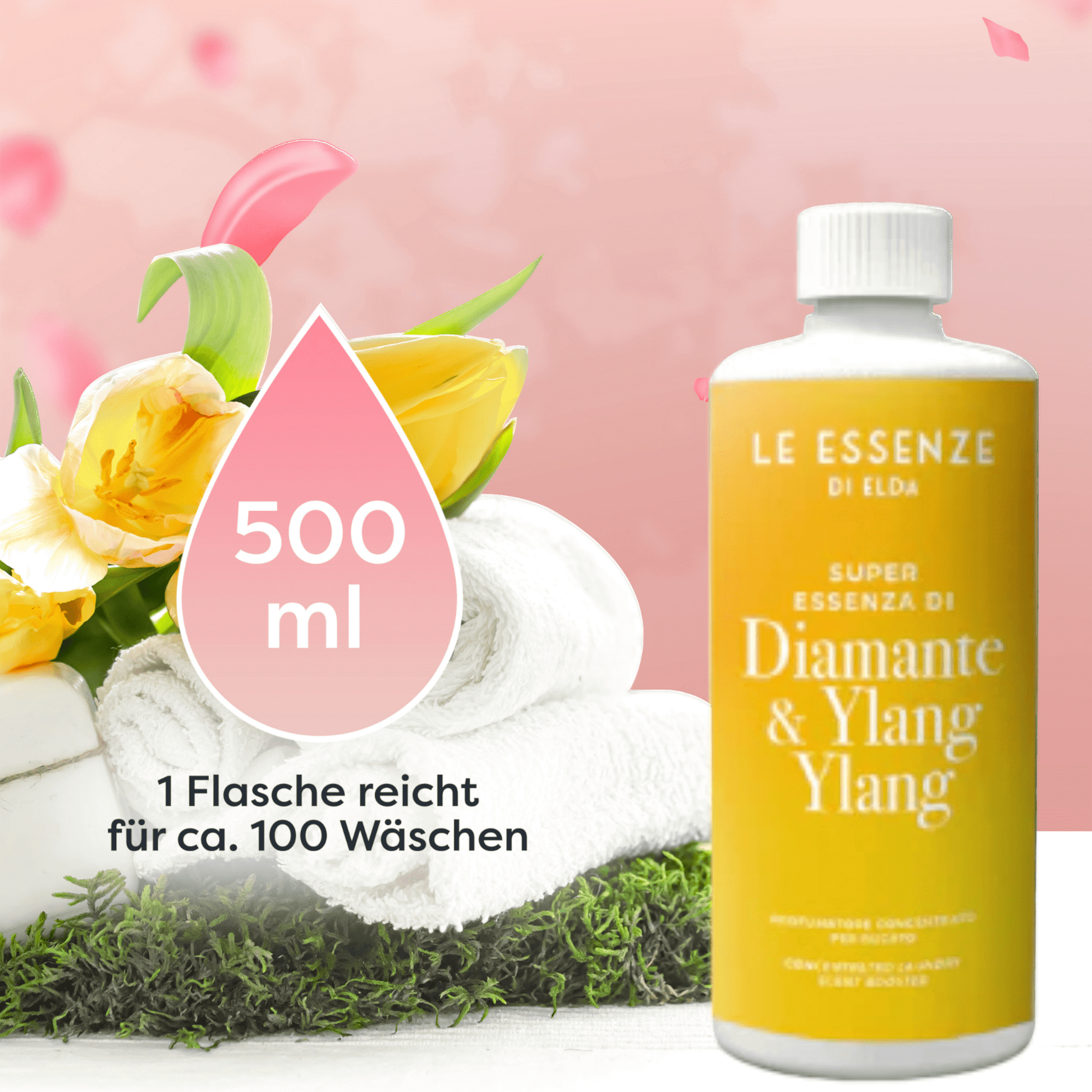 Wäscheparfüm Diamante Ylang-Ylang – Weichspüler-Ersatz