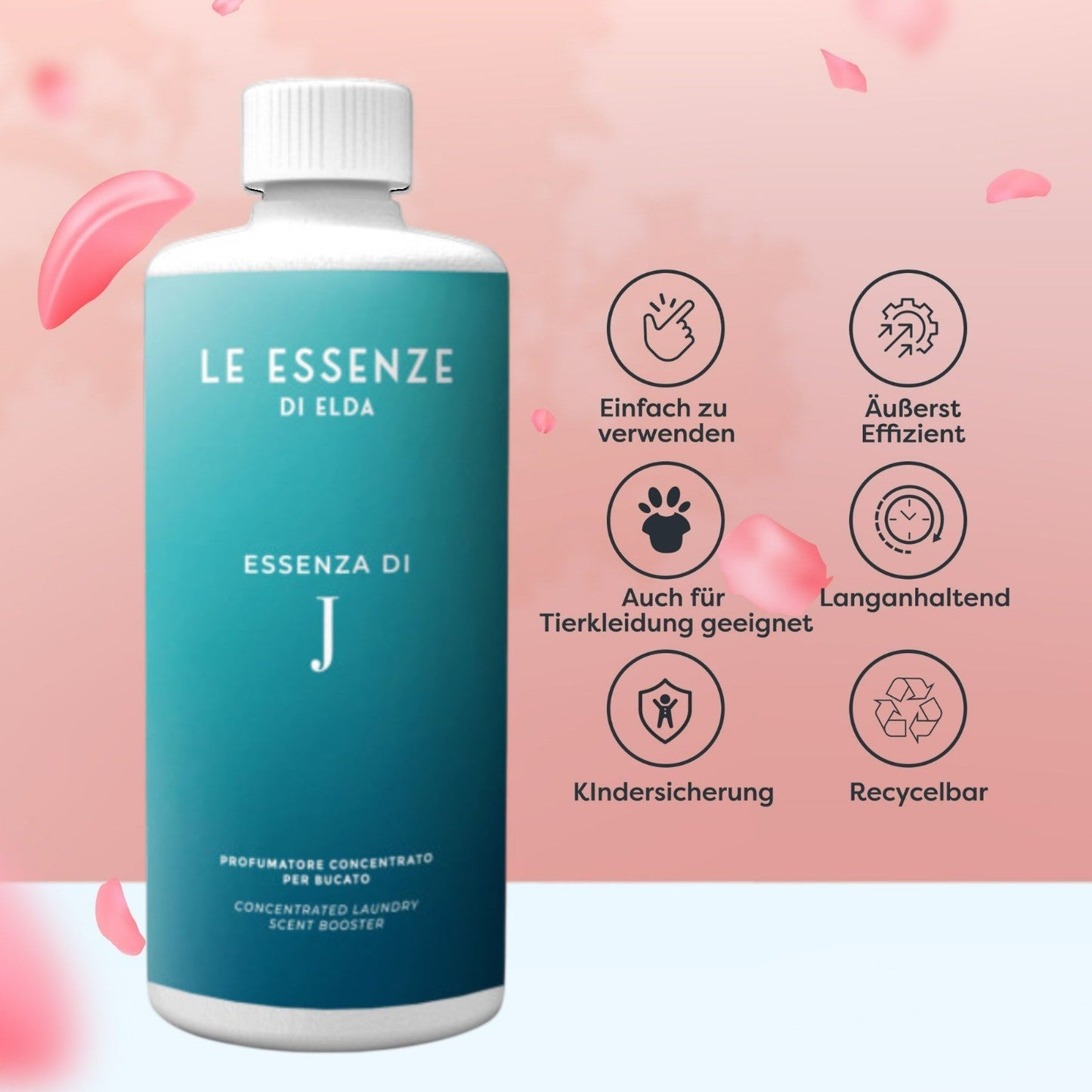 Wäscheparfüm J – Intensiv floral & holzig - Waschparfüm24