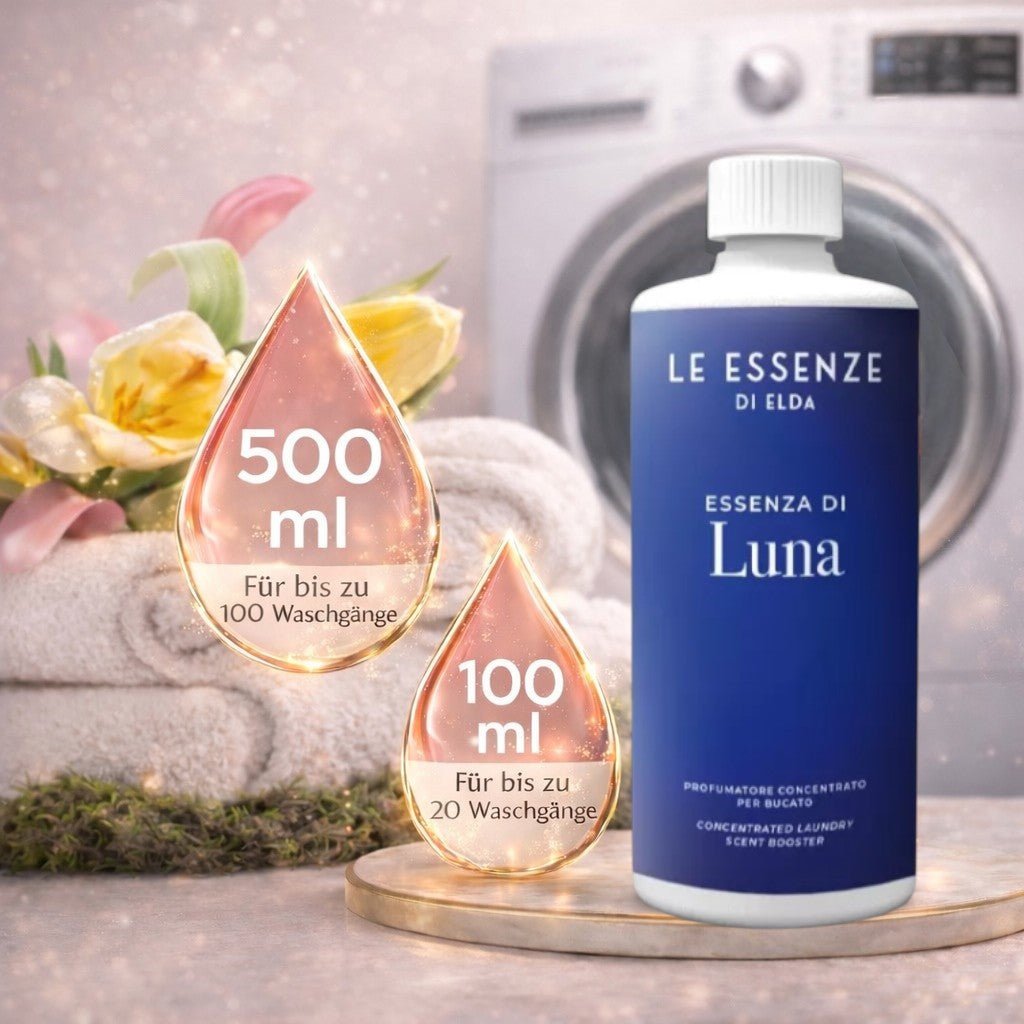 Wäscheparfüm Luna – Frühlingsfrischer Duft mit Bergamotte & Baumwolle - Waschparfüm24