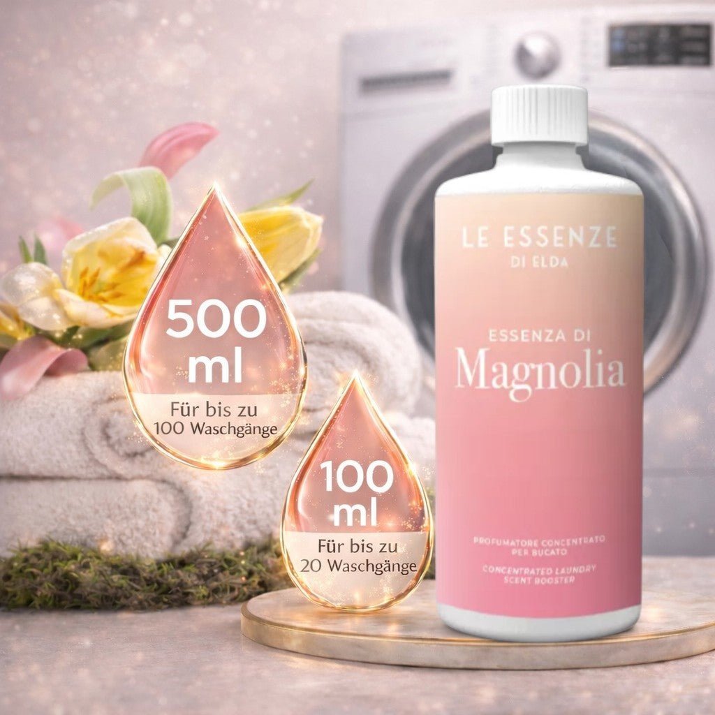 Wäscheparfüm Magnolia – Eleganter Blütenduft für traumhafte Wäsche - Waschparfüm24