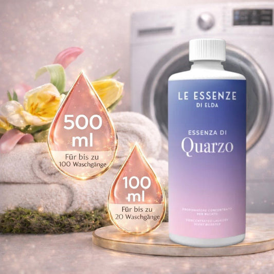 Wäscheparfüm Quarzo – Talkumduft & pudrige Frische für jede Wäsche - Waschparfüm24